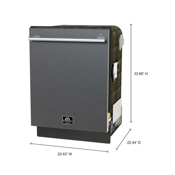 Romano 24" Built-In Tall Tub Dishwasher
