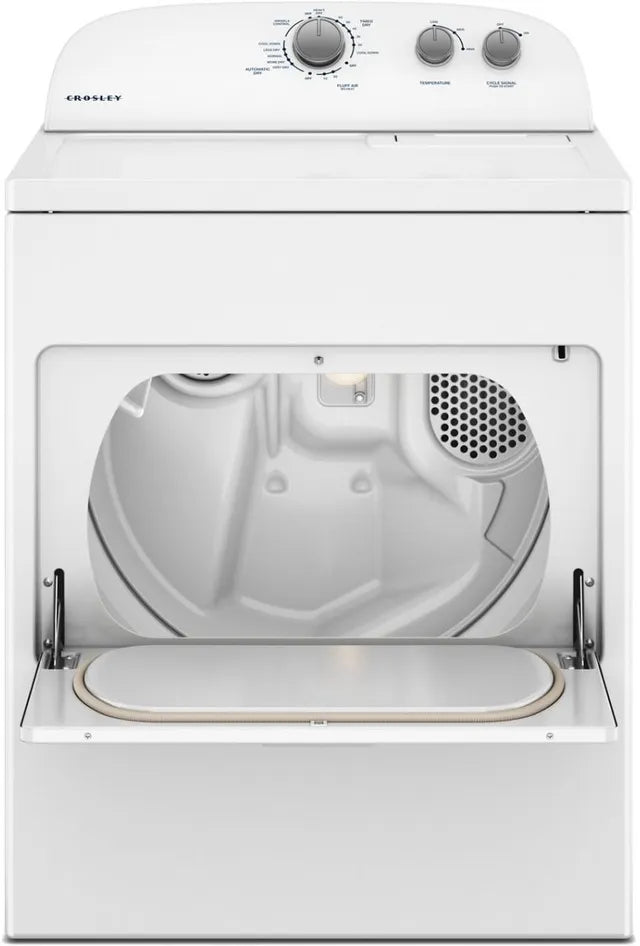 DRYER 11 cycles, 4 temps, hamper door, time dry, automatic dry, and wrinkle prevent