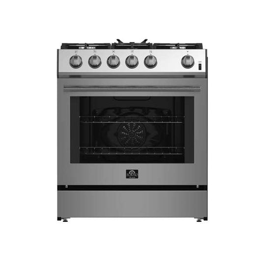 Leonardo 30" Stainless Steel Gas Range