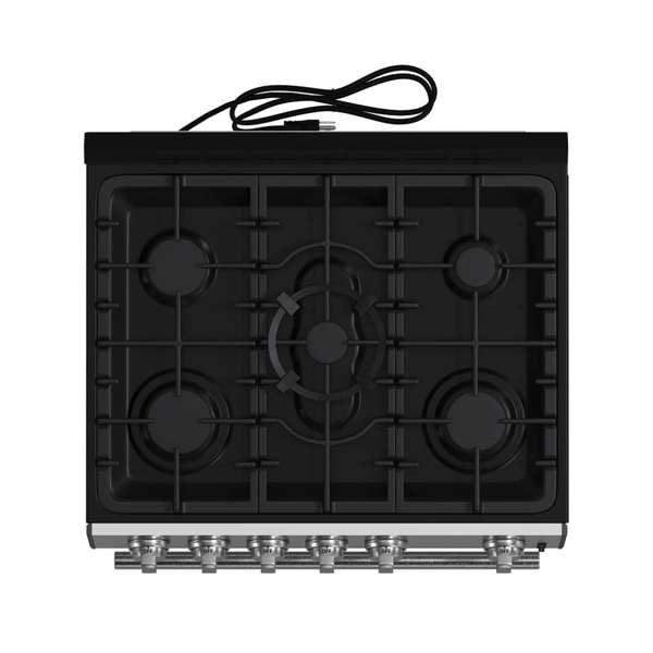 Leonardo 30" Stainless Steel Gas Range