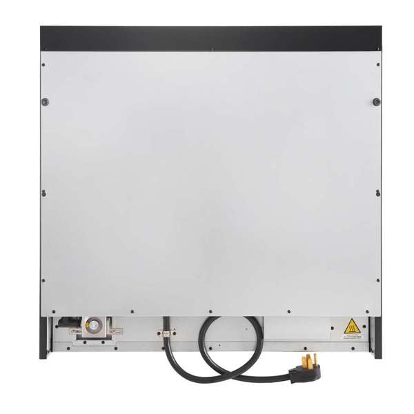 Antico 36" Black Dual Fuel Range