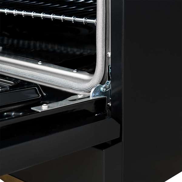 Antico 36" Black Dual Fuel Range