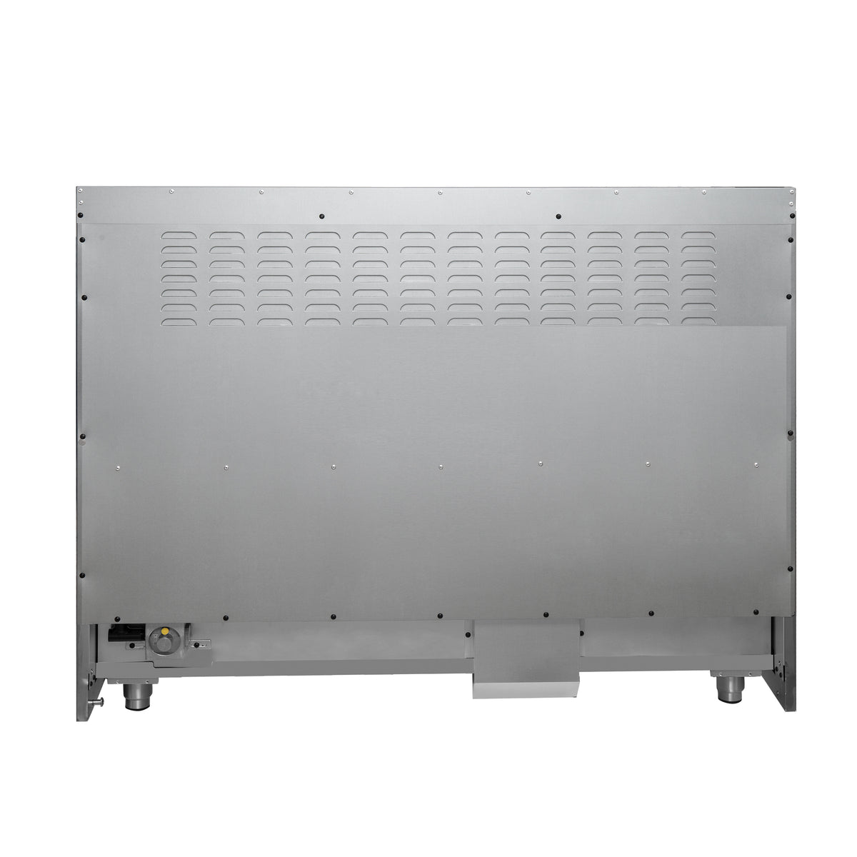 Forno Galiano 48-Inch Freestanding Gas Range, Stainless Steel, 8 Burners, 107,000 BTU, Griddle, Double Ovens, Energy Efficient