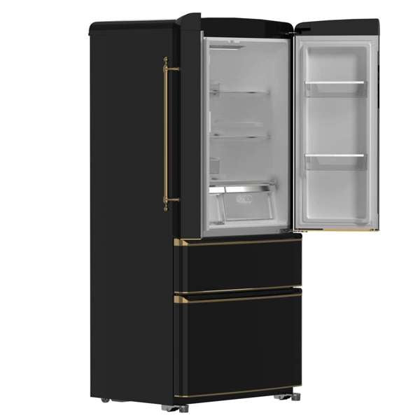 Forno Luigi 18 cu.ft. Black, Brass