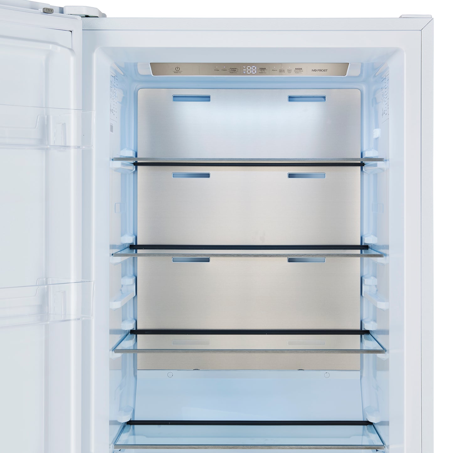 Forno Maderno 2-28-Inch Wide Convertible Refrigerator/Freezer in White, Decorative Trim, 27.2 cu.ft, 84-Inch High, ENERGY STAR Certified