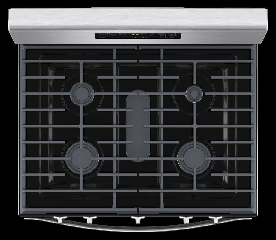 5 sealed burners, self clean, central oval burner, air
fry/convection, cast iron grates electronic control, window - NEW MODEL